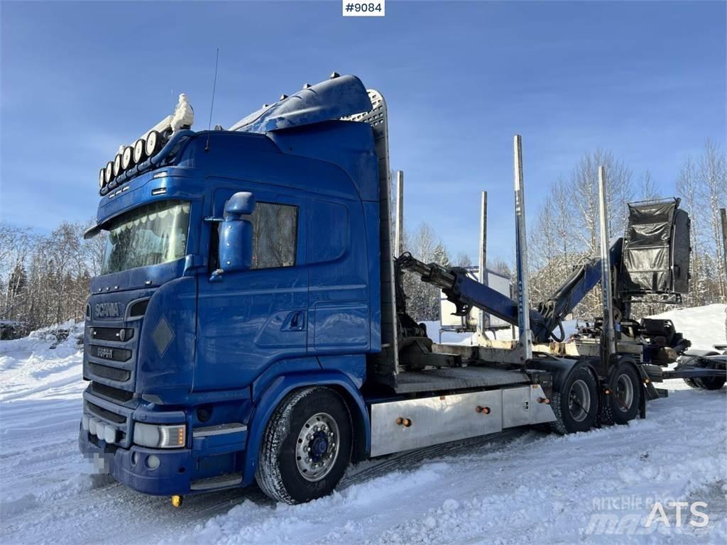 Scania R580 6X4 Camiões de transporte de troncos