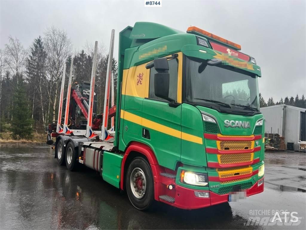 Scania R650 6X4 Camiões de transporte de troncos
