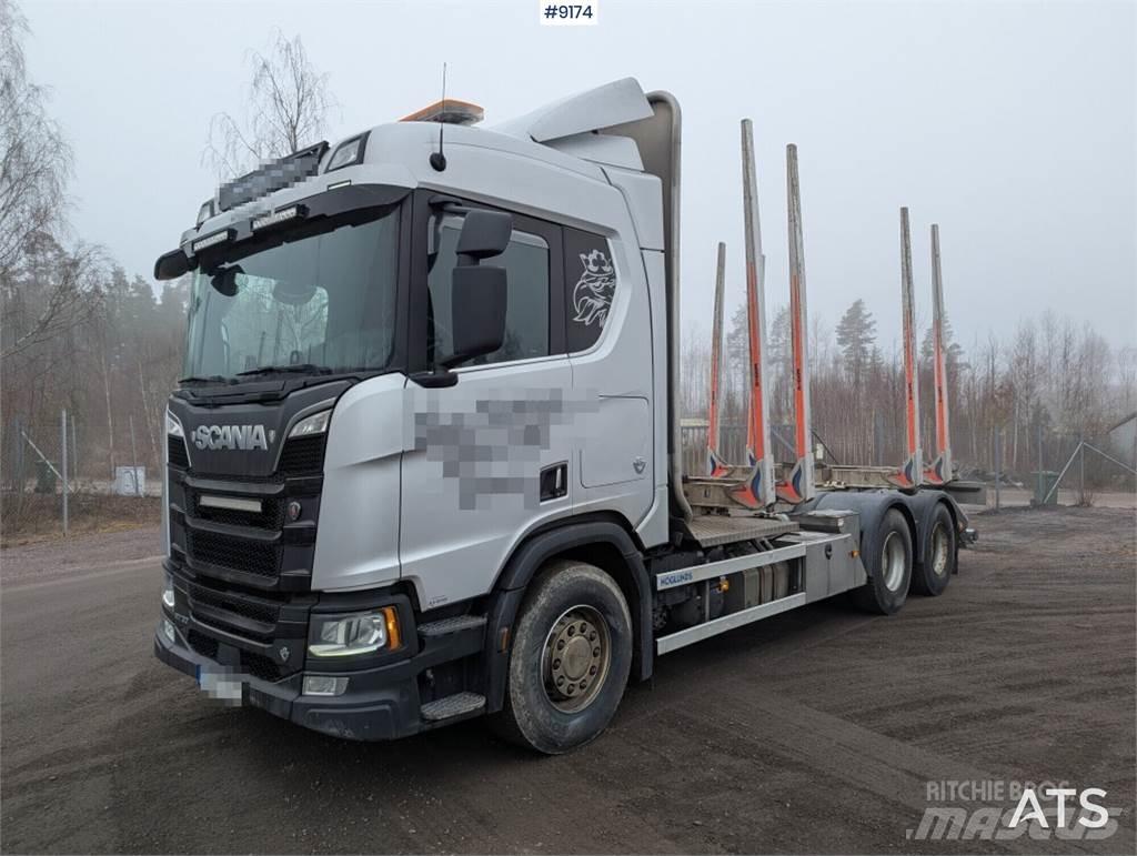 Scania R730 Camiões de transporte de troncos