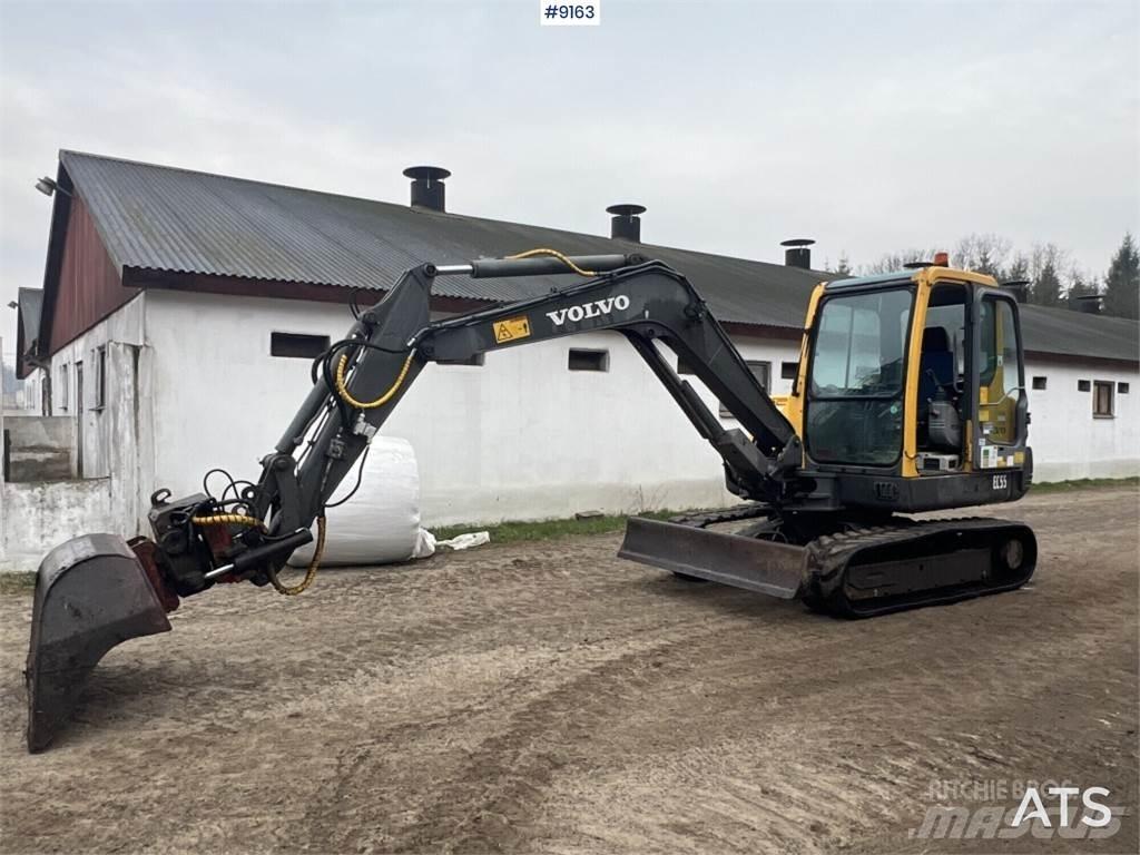 Volvo EC55 Mini Escavadoras <7t
