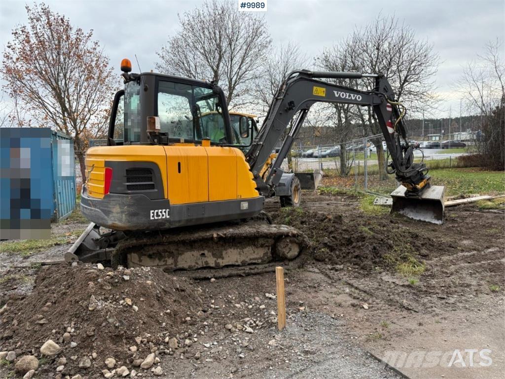 Volvo EC55C Mini Escavadoras <7t