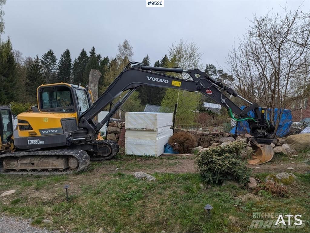 Volvo ECR88D PRO Escavadoras Midi 7t - 12t
