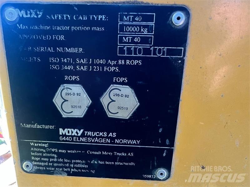 Moxy MT40 Dumpers de obras