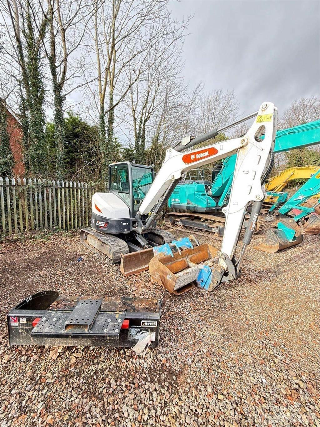 Bobcat E55z Escavadoras de rastos