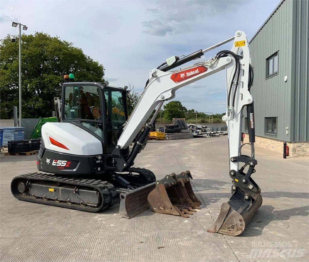 Bobcat E55z Escavadoras de rastos