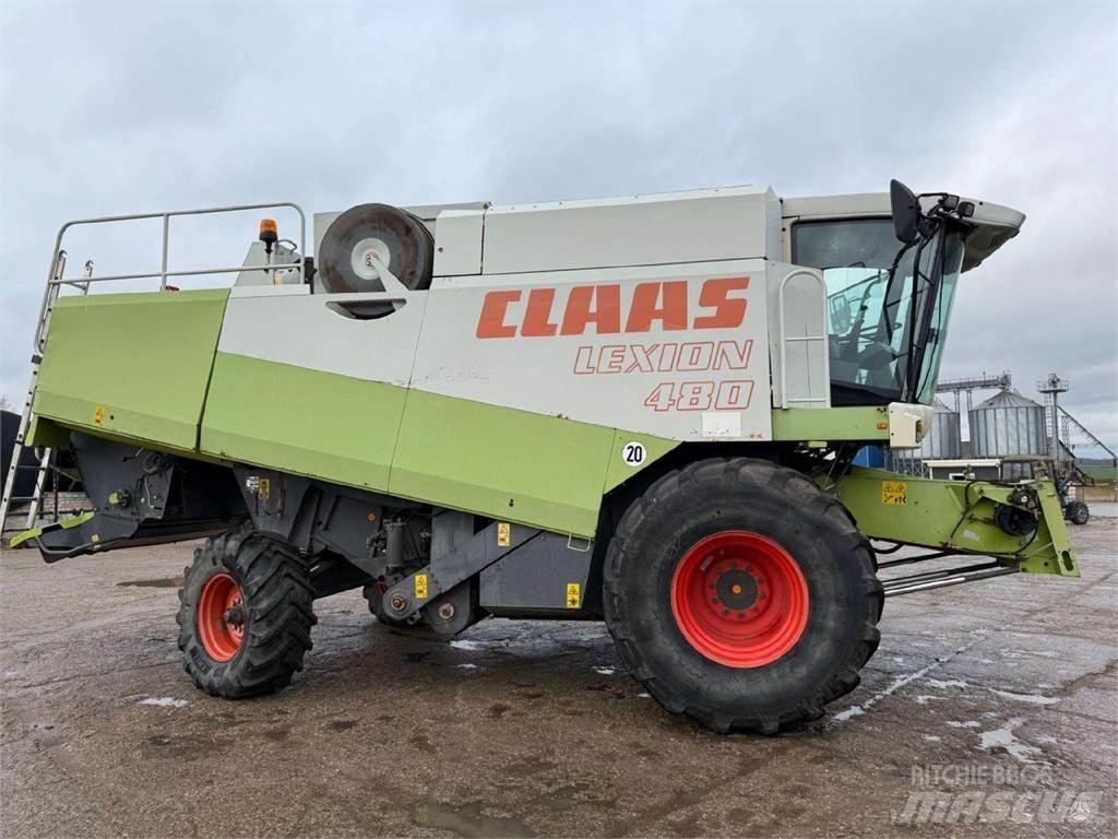 CLAAS LEXION 480 Ceifeiras debulhadoras