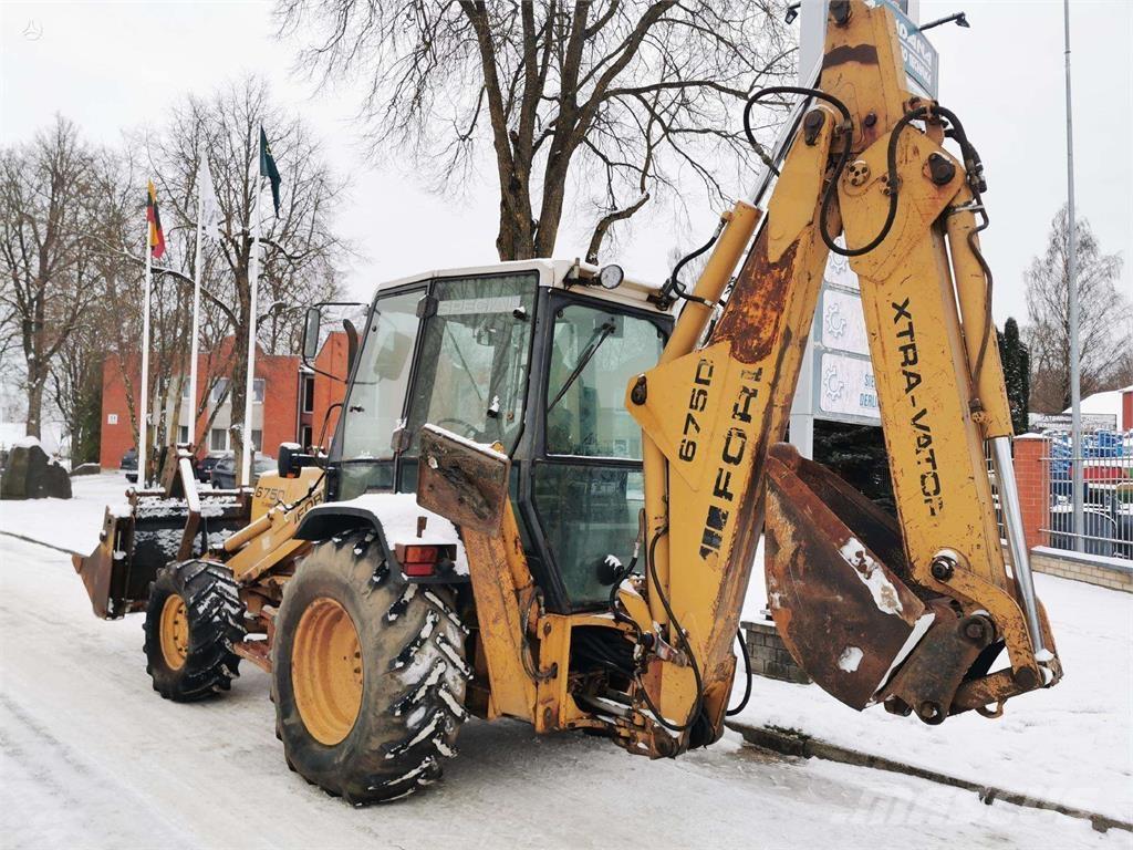Ford 675d Retroescavadoras