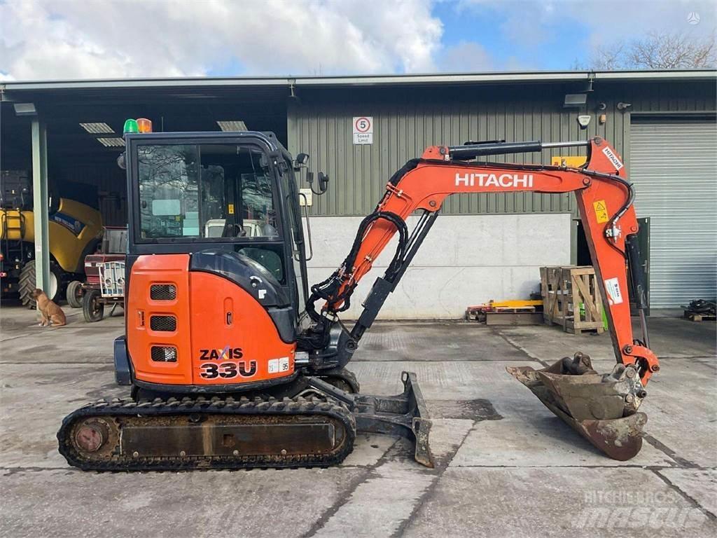Hitachi Zaxis 33U Escavadoras de rastos