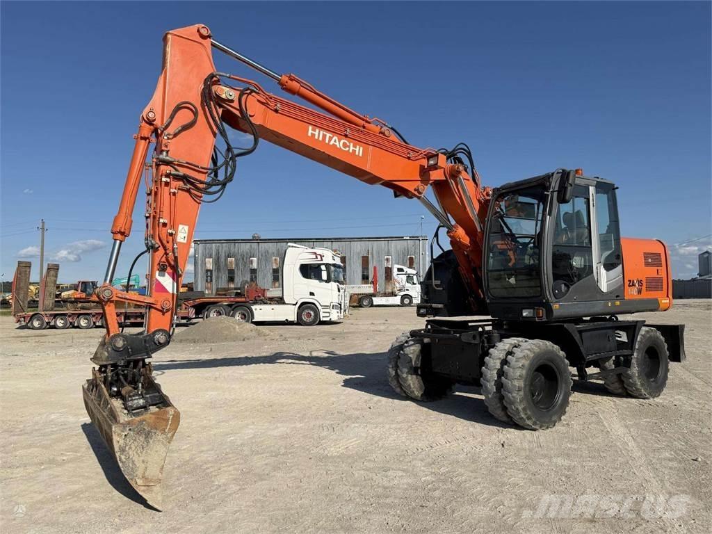 Hitachi ZX 140 W Escavadoras de rodas