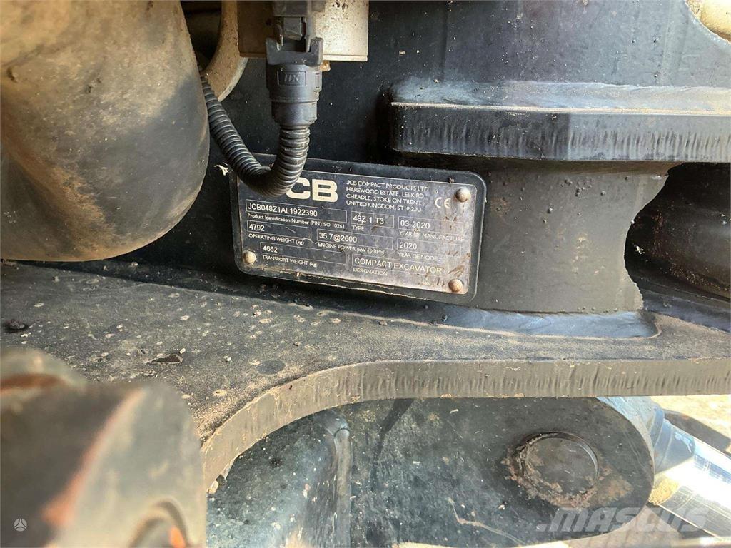 JCB 48Z-1 Escavadoras de rastos