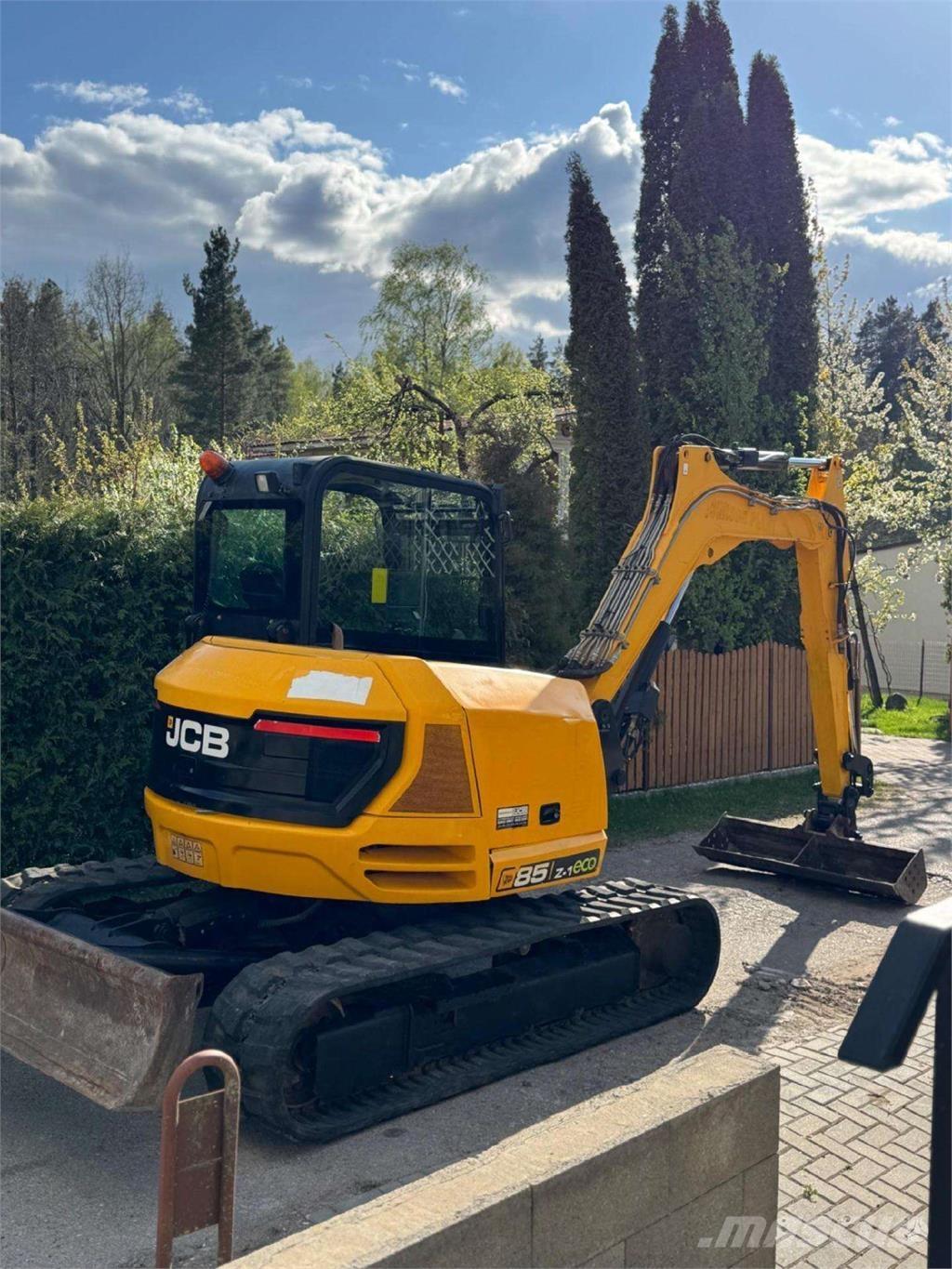 JCB 85Z-1 Escavadoras de rastos
