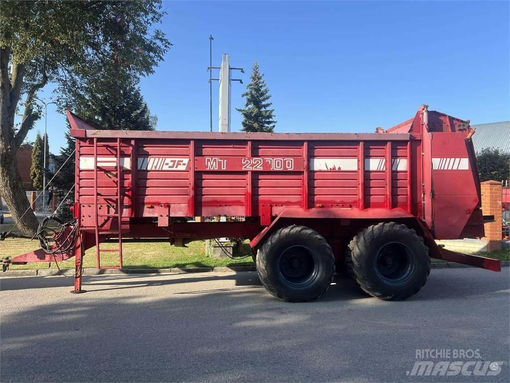 JF MT 22000 Cortadores, moinhos e desenroladores de fardos