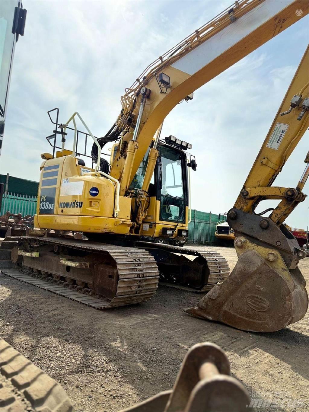 Komatsu PC138US Escavadoras de rastos