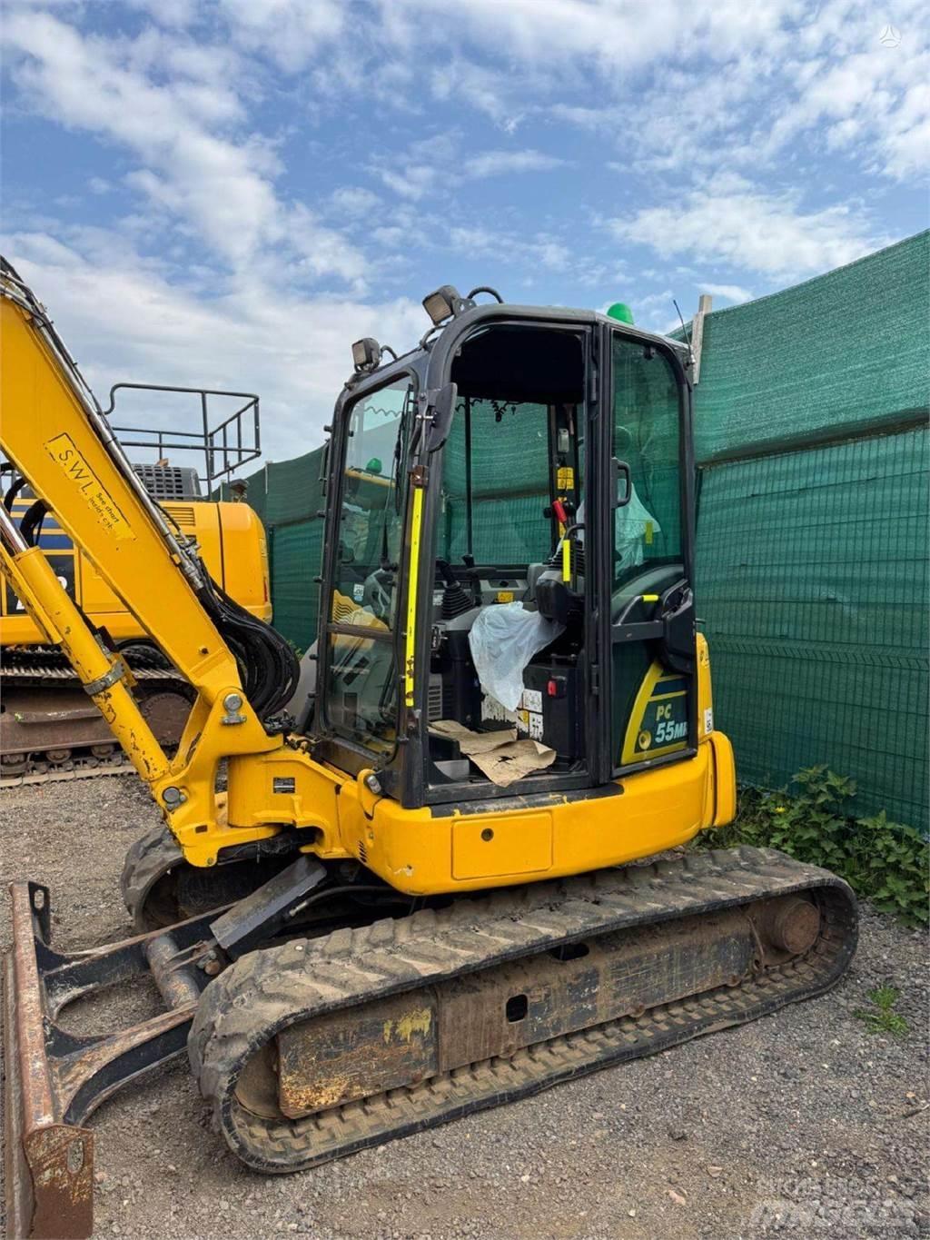 Komatsu PC55MR-5 Escavadoras de rastos