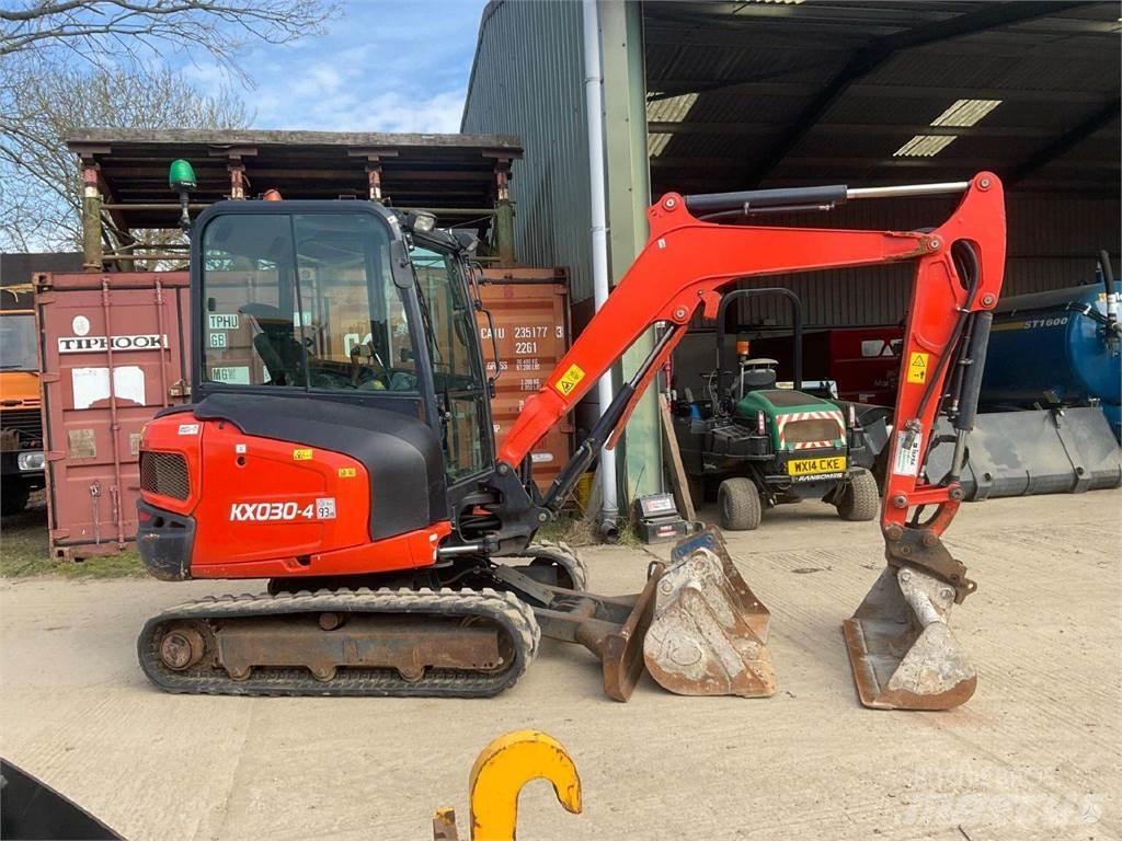 Kubota KX030-4 Mini Escavadoras <7t
