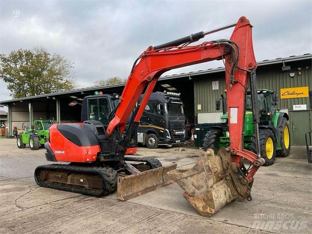 Kubota KX080-4 Escavadoras de rastos