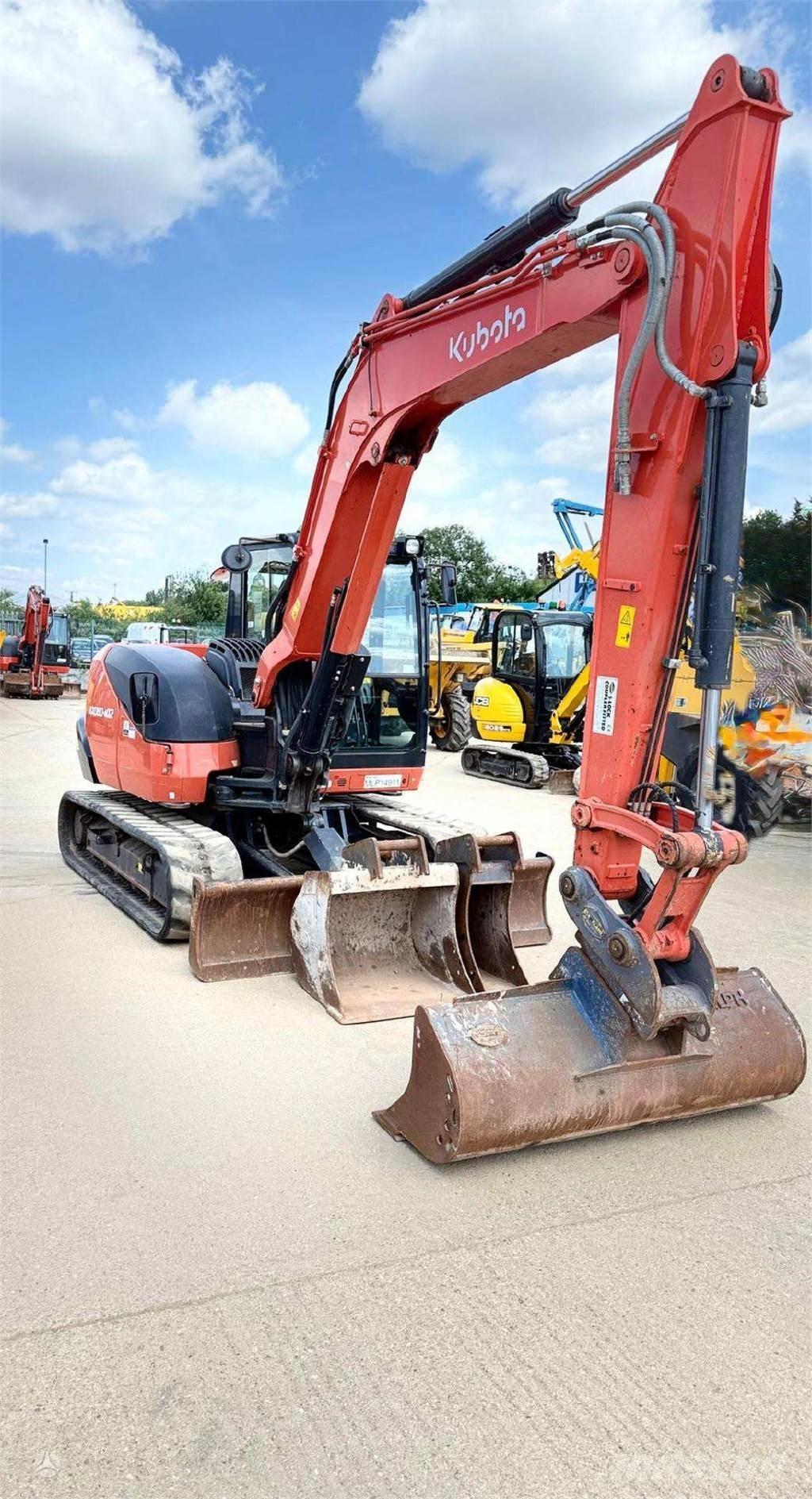 Kubota KX080-4 Escavadoras de rastos