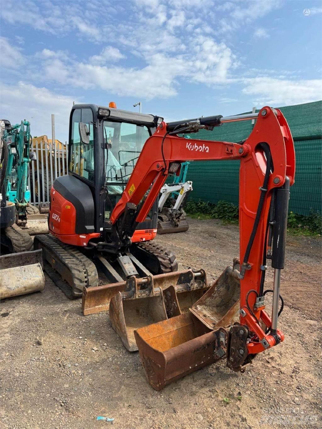 Kubota U27-4 Mini Escavadoras <7t