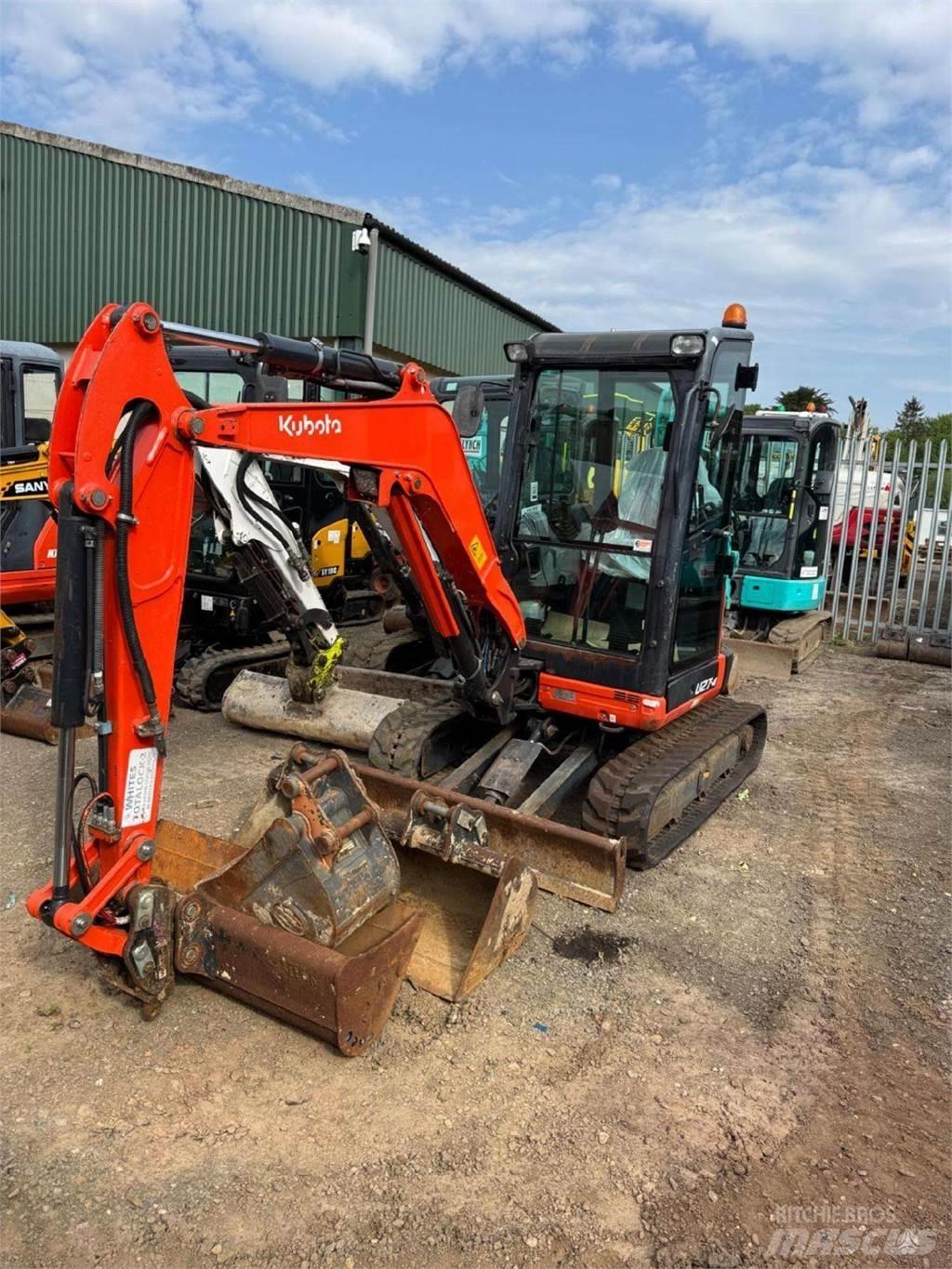Kubota U27-4 Mini Escavadoras <7t