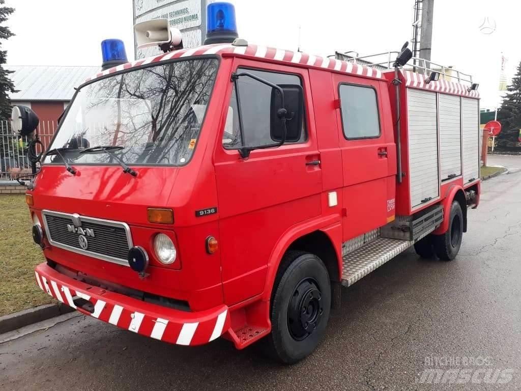 MAN VW 9136 Carros de bombeiros