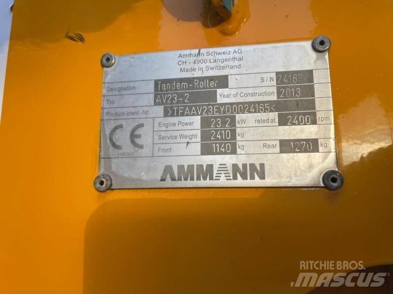 Ammann AV 23 Compactadores para terra