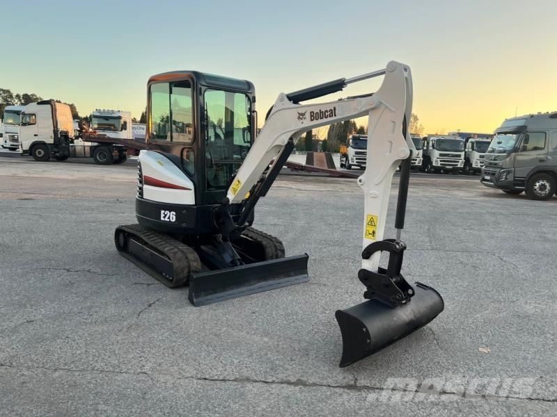 Bobcat E 26 Mini Escavadoras <7t