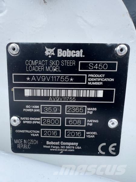 Bobcat S 450 Mini carregadoras