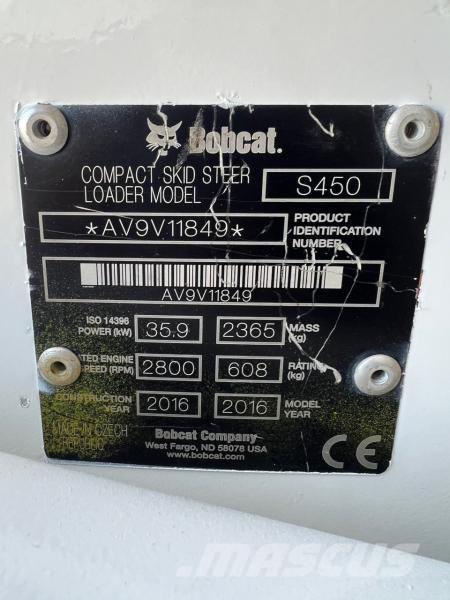Bobcat S 450 Mini carregadoras