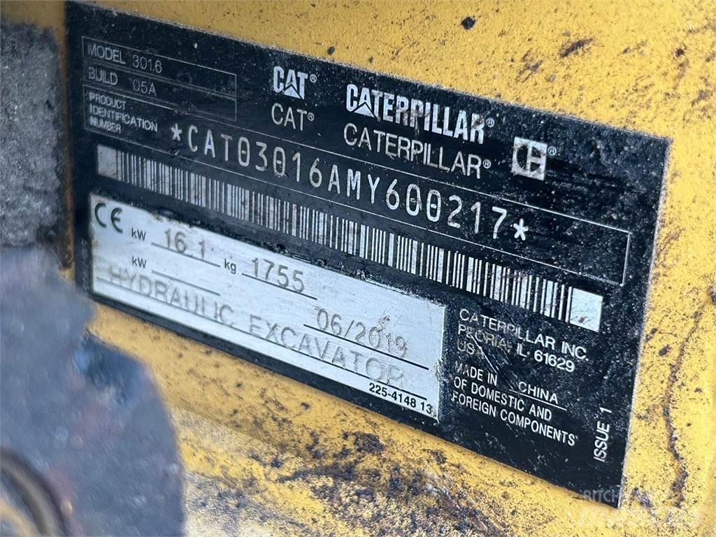 CAT 301.6 Mini Escavadoras <7t