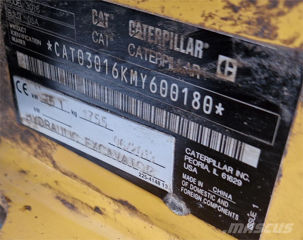 CAT 301.6 Mini Escavadoras <7t