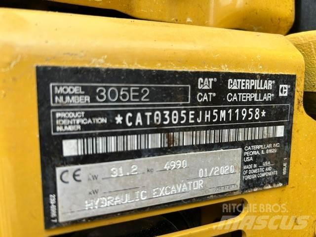 CAT 305E2 Mini Escavadoras <7t