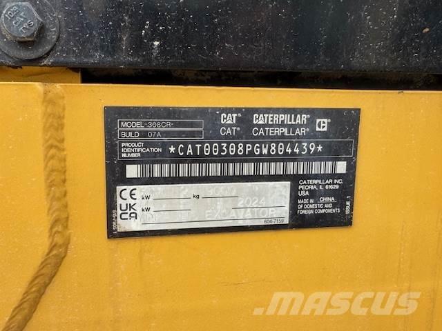 CAT 308 CR Mini Escavadoras <7t