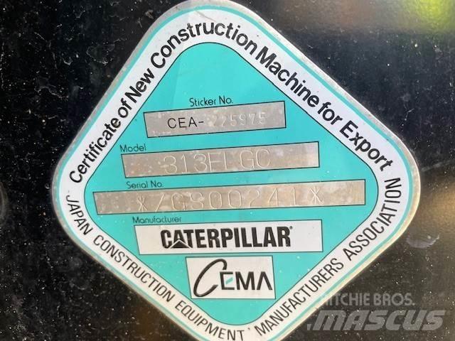 CAT 313 FL GC Escavadoras de rastos