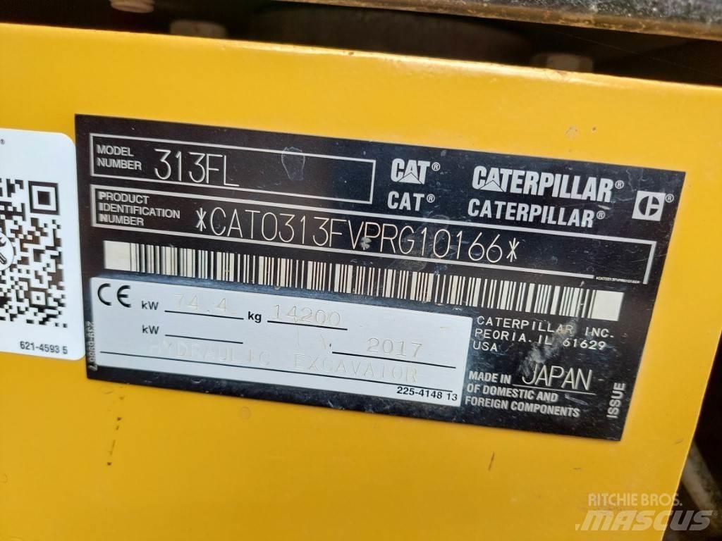 CAT 313FL Escavadoras de rastos