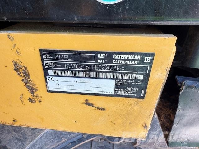 CAT 316F Escavadoras de rastos