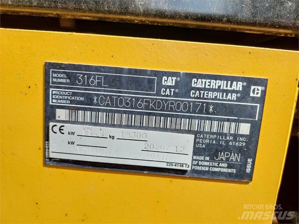 CAT 316FL Escavadoras de rastos