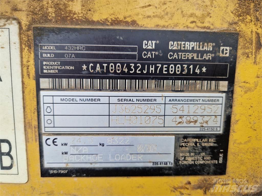 CAT 432-07 Retroescavadoras