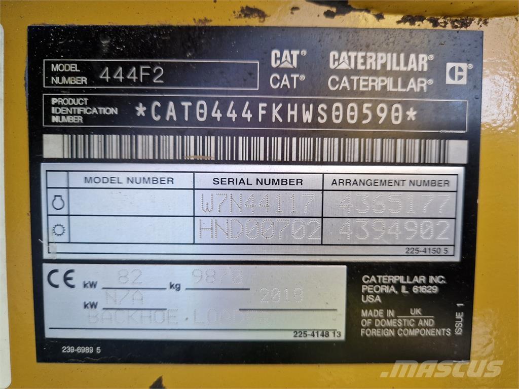 CAT 444F2 Retroescavadoras