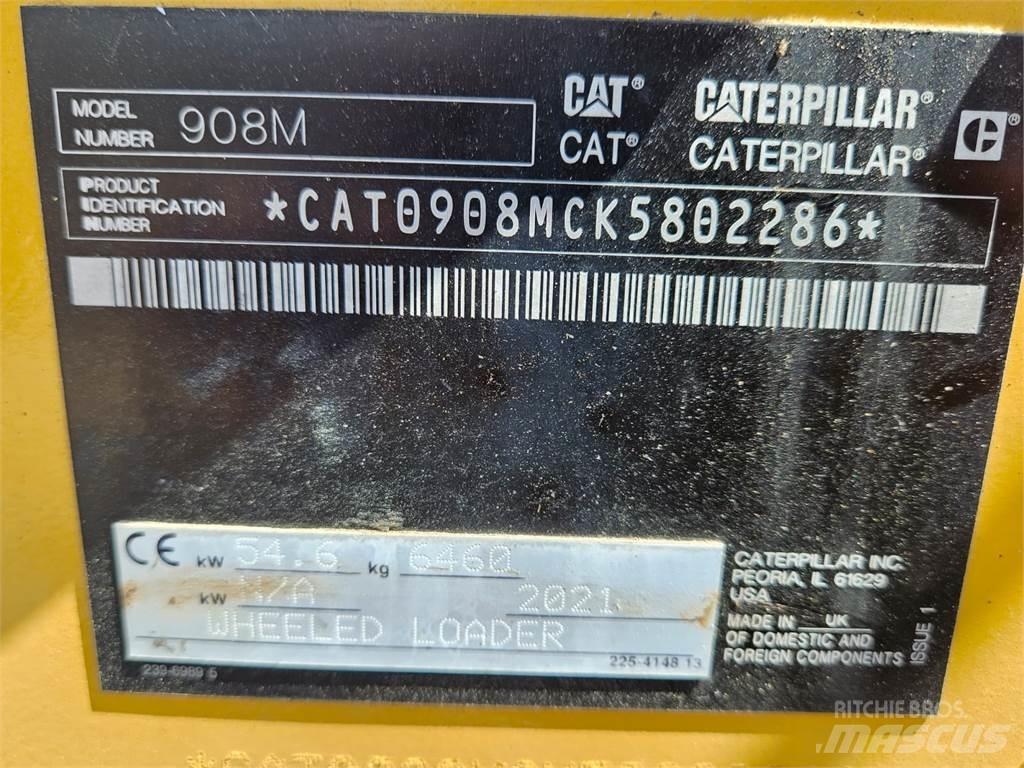 CAT 908M Pás carregadoras de rodas