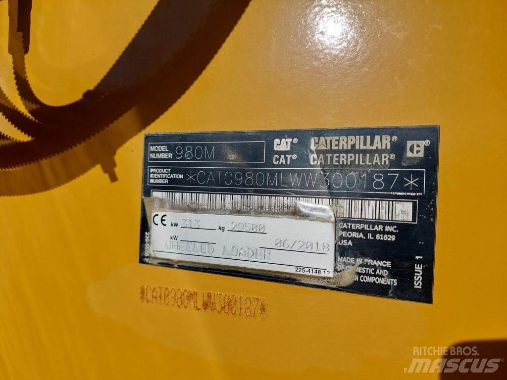 CAT 980M Pás carregadoras de rodas