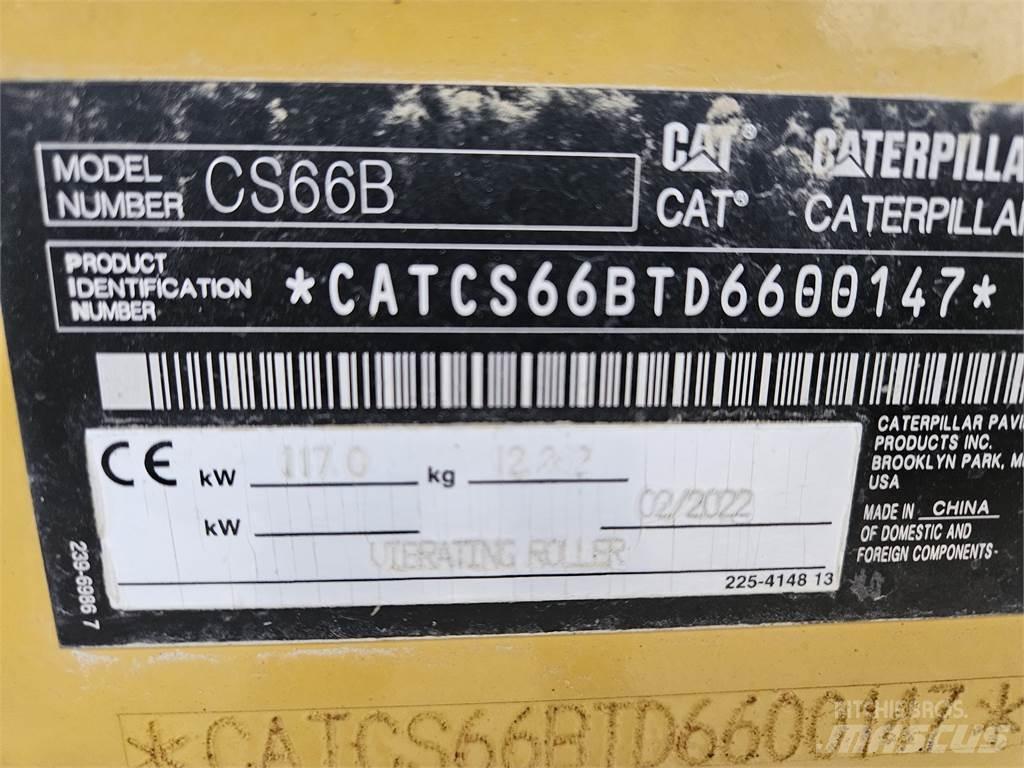 CAT CS66B Cilindros Compactadores monocilíndricos