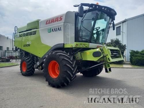 CLAAS Lexion 670 Ceifeiras debulhadoras