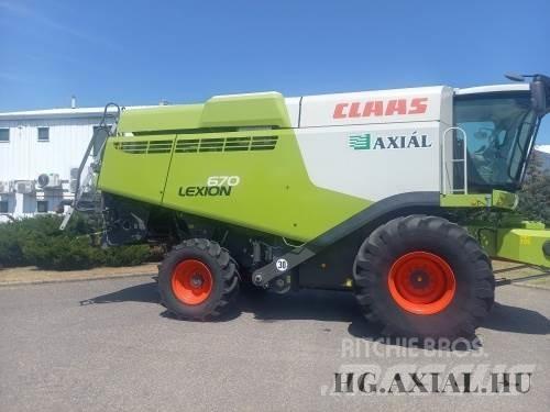 CLAAS Lexion 670 Ceifeiras debulhadoras