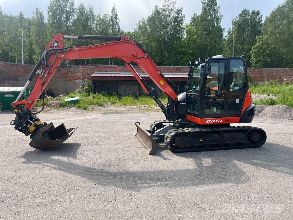 Kubota KX 080-4 Escavadoras Midi 7t - 12t
