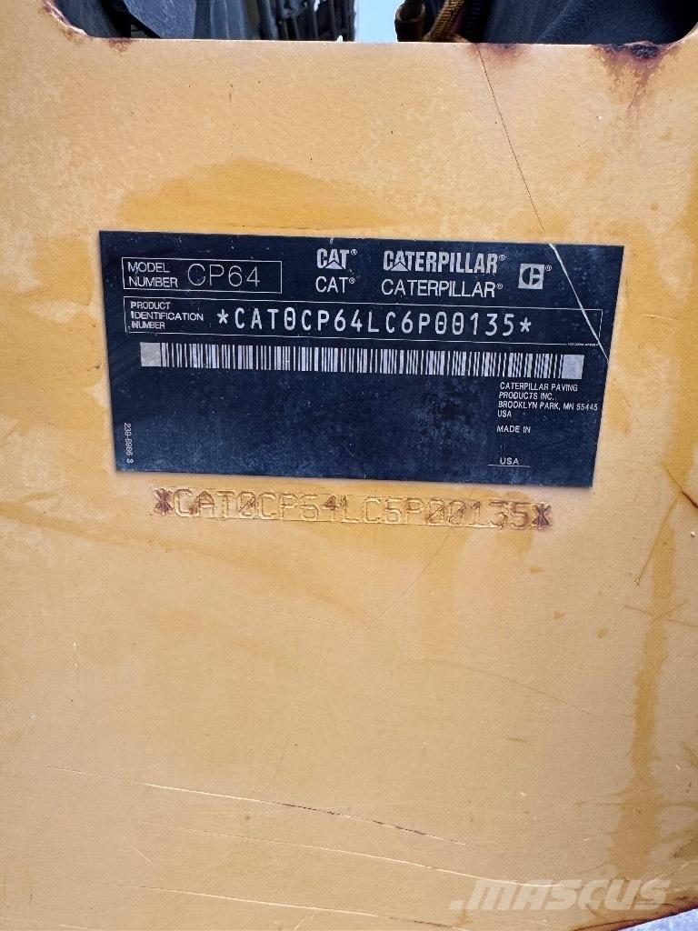 CAT CP 64 Cilindros Compactadores monocilíndricos