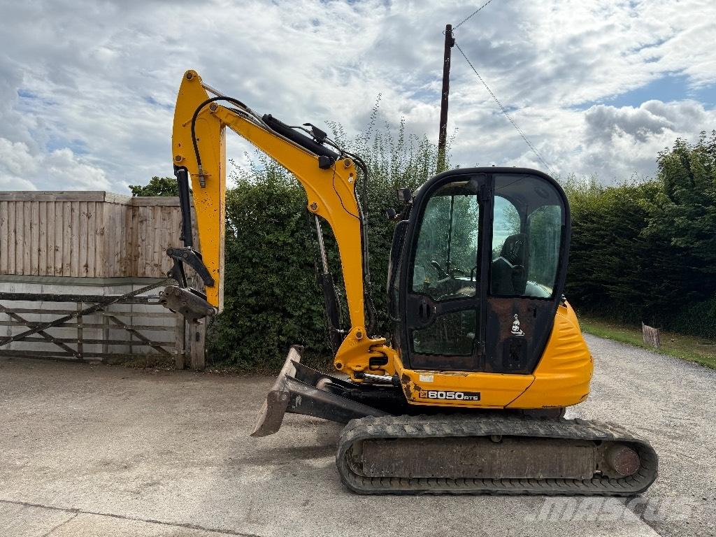 JCB 8050 RTS Mini Escavadoras <7t