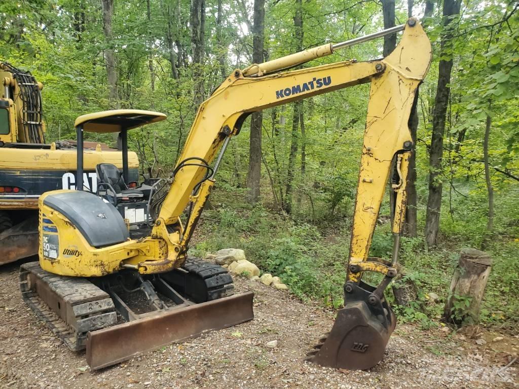 Komatsu PC50MR-2 Mini Escavadoras <7t