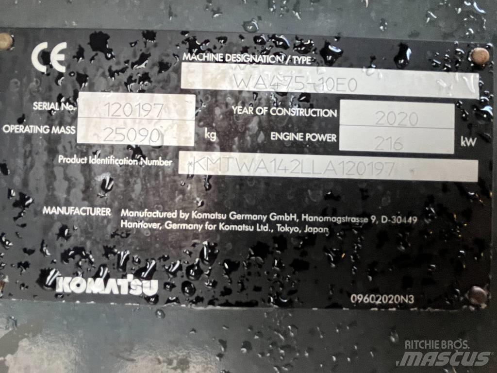 Komatsu WA 475-10 Mini carregadoras