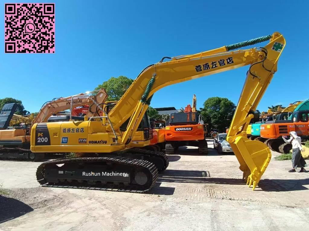 Komatsu PC 200 Escavadoras Midi 7t - 12t
