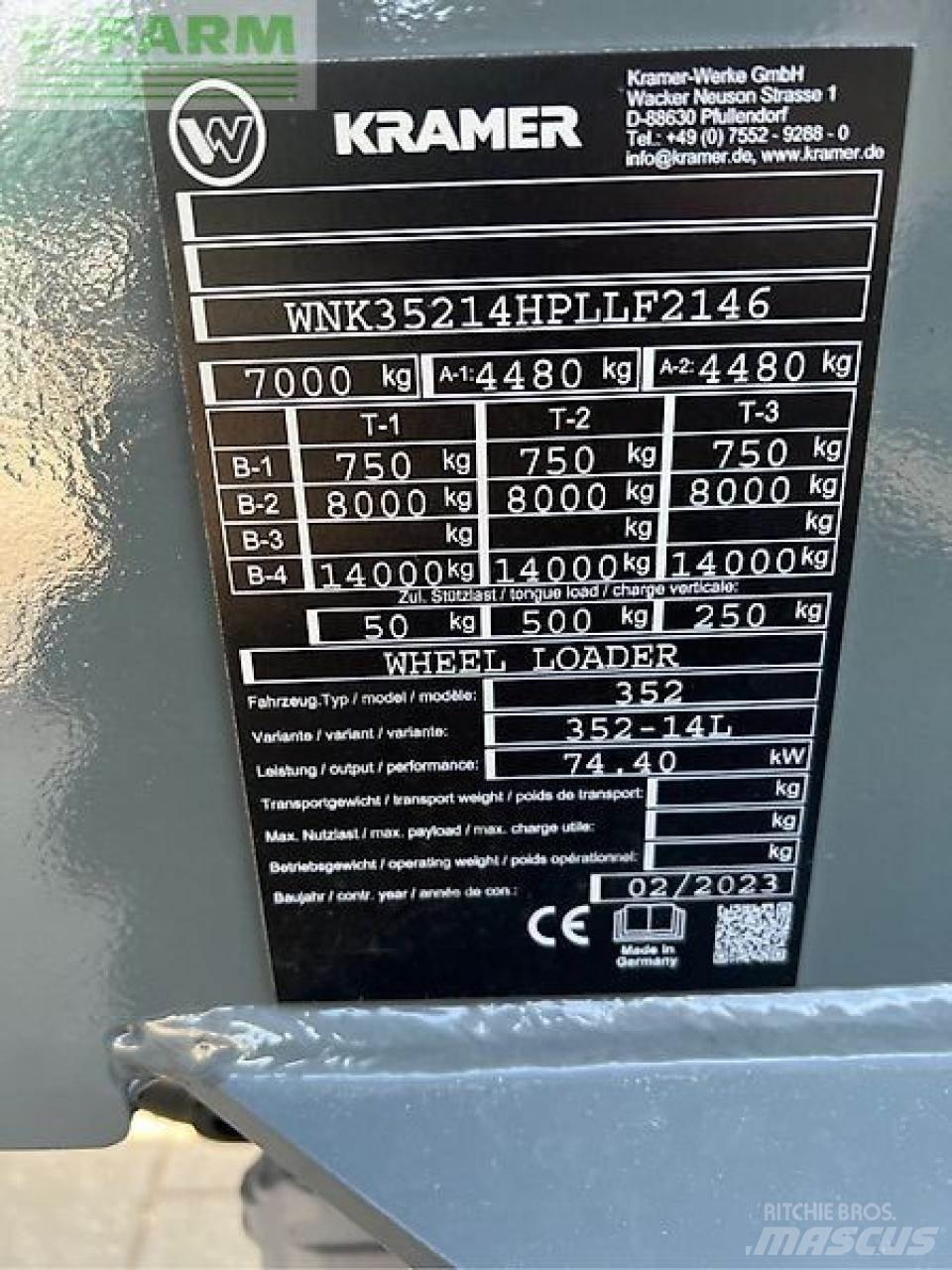 Kramer kl43.8l Mini Escavadoras <7t